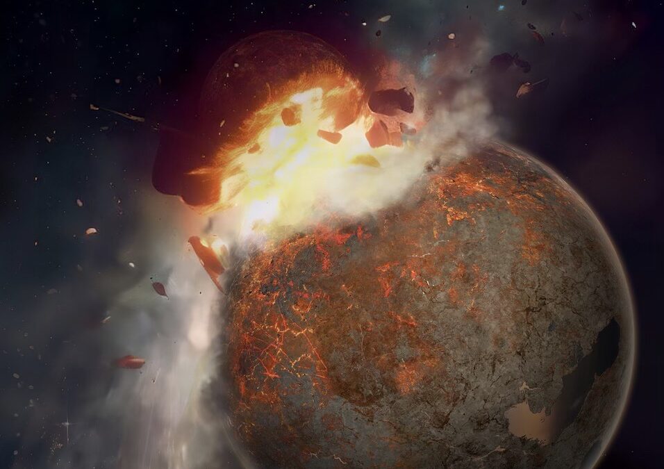 Theia slammed into Earth, left marks and then formed the Moon, study suggests
