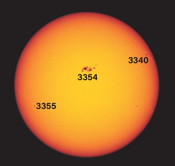 Secret Sky: Seeing sunspots on paper