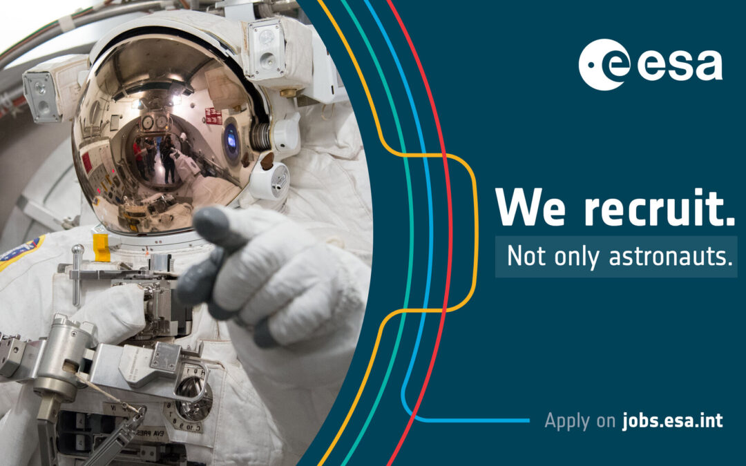 Space awaits you! More ESA vacancies open for applications