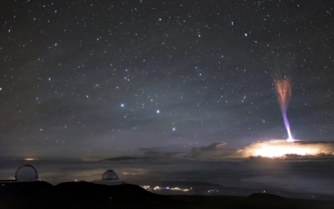 Astronomers capture a green ghost in our atmosphere