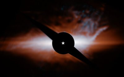 Webb Blocks the Star to See a Debris Disk Around Beta Pictoris