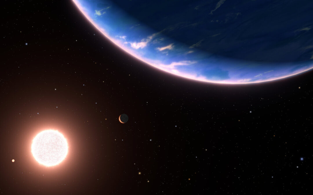 Hubble finds water vapour in small exoplanet’s atmosphere