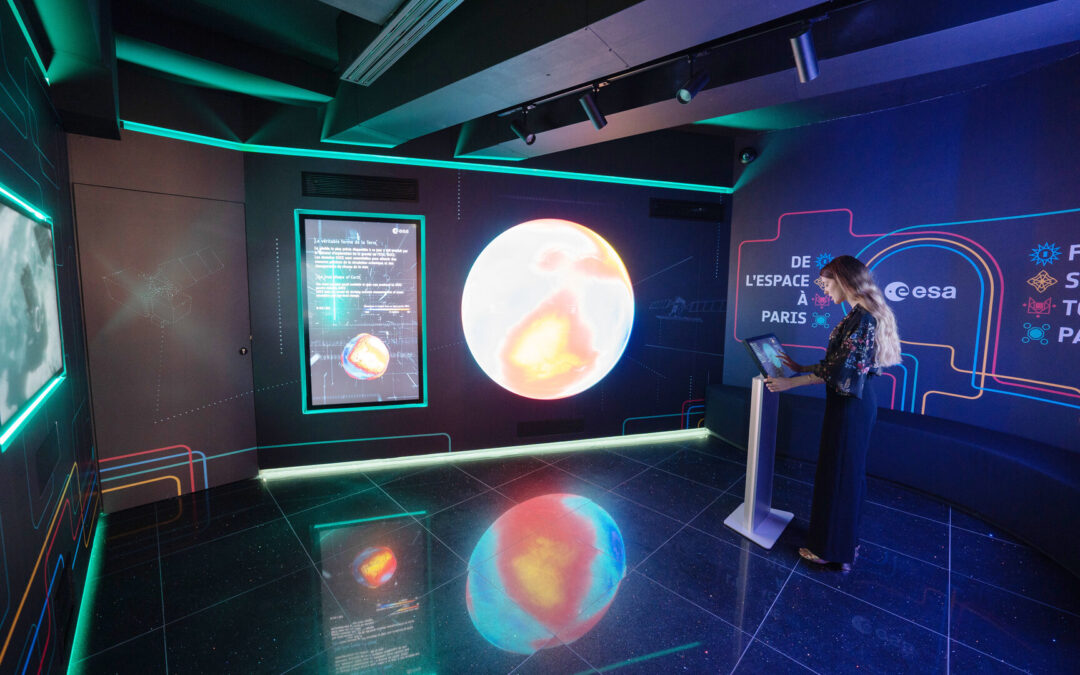 ESA wows visitors with state-of-the-art exhibition in Paris HQ