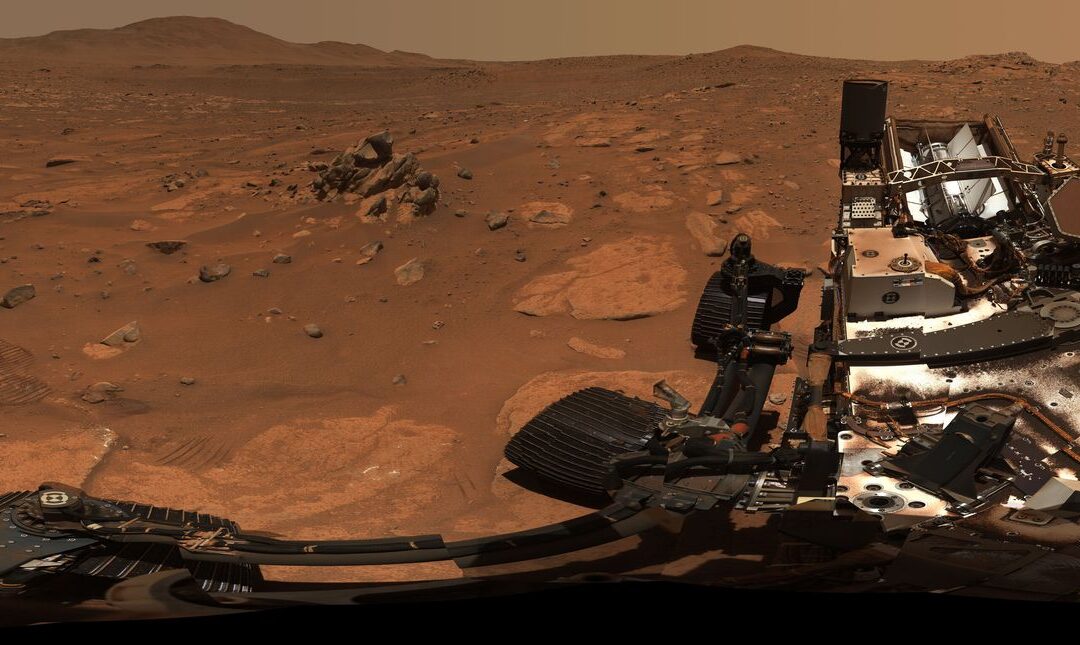 NASA’s Perseverance rover captures 360-degree view of Mars’ Jezero Crater (video)