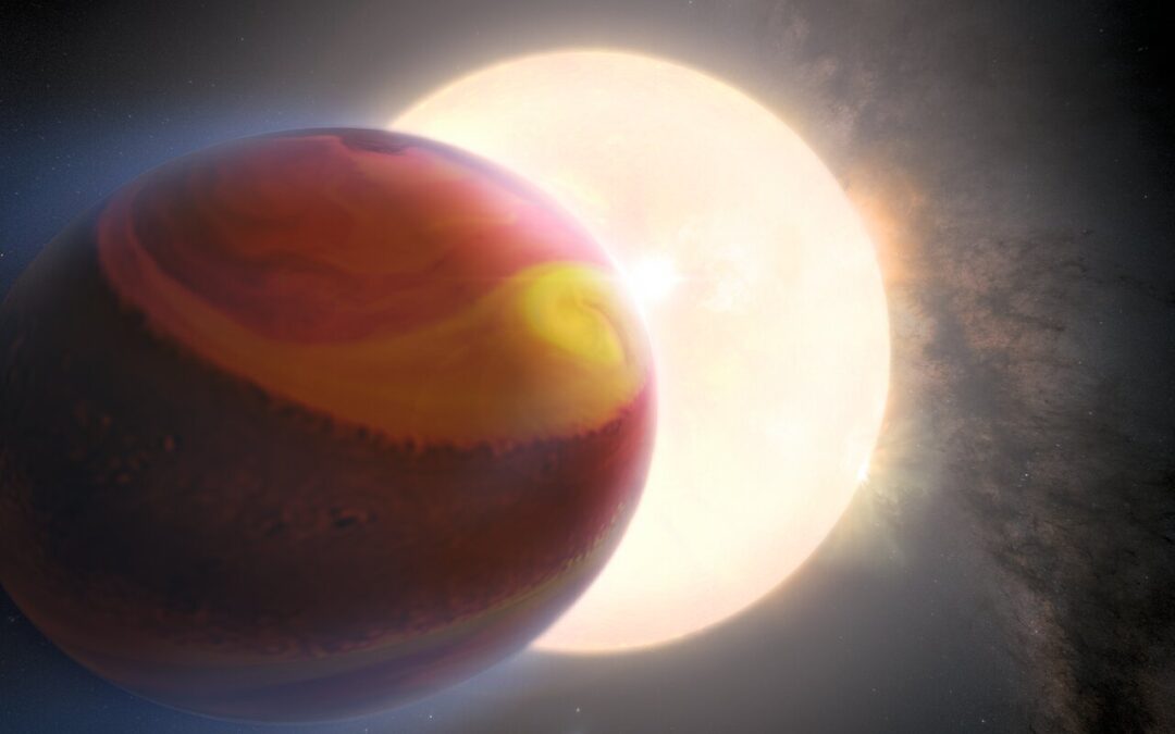 Hubble observes a changing exoplanet atmosphere