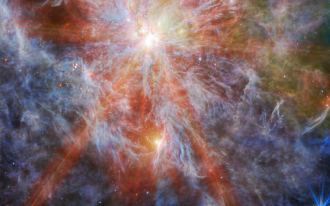 New Webb Image of a Massive Star Forming Complex