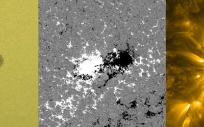 What causes sunspots?