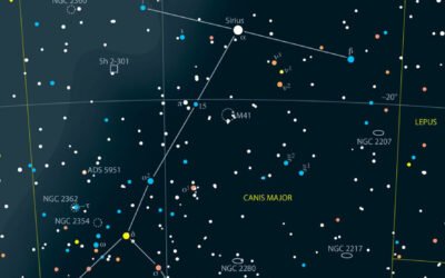 See M41, the Tau Canis Majoris Cluster, and Thor’s Helmet