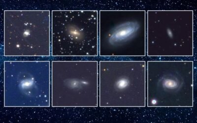 12 star-gobbling black holes shining in infrared light