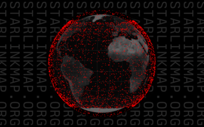 Watch a Real-Time Map of Starlinks Orbiting Earth