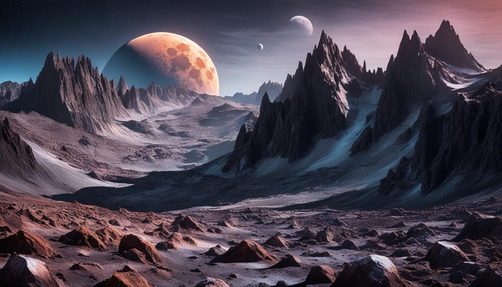 Moon landscape