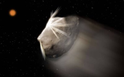 The oddities known as Centaurs may sprout their tales after jumping to new orbits