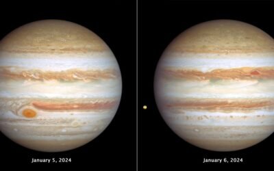 Hubble tracks Jupiter’s stormy weather