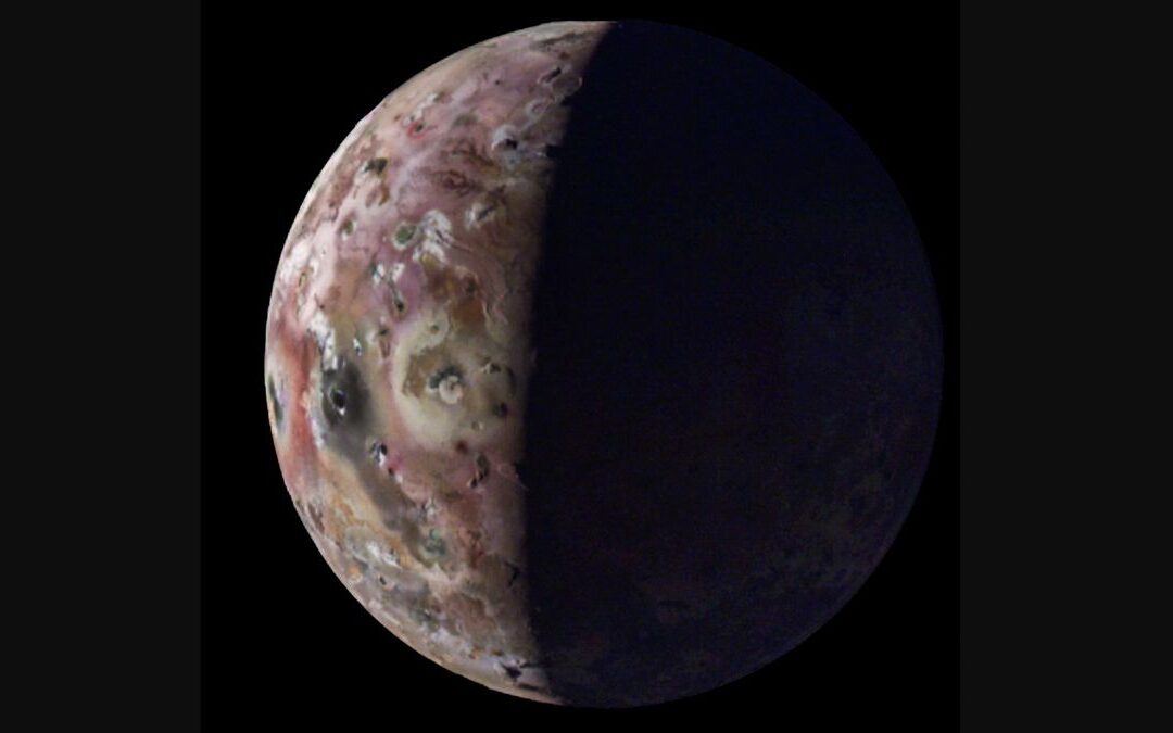 NASA’s Juno probe captures amazing views of Jupiter’s volcanic moon Io (video)