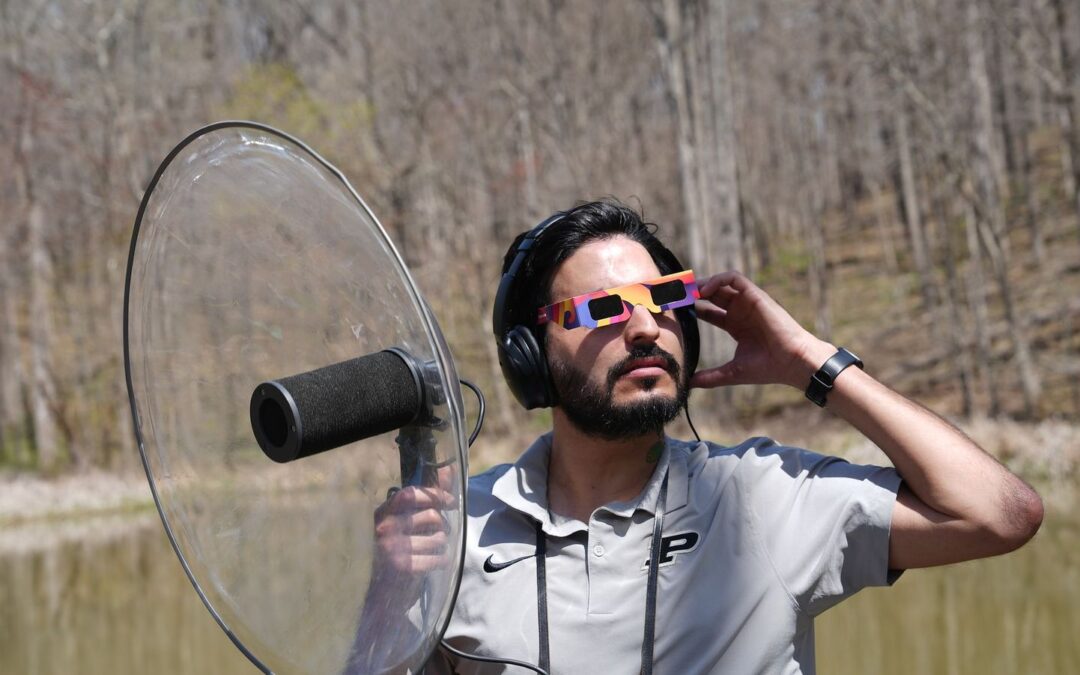 While millions watched the eclipse, these scientists listened