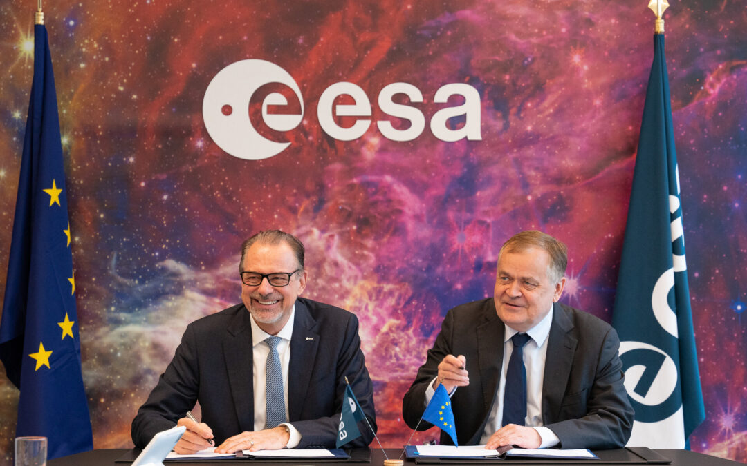 ESA and the EU agree to accelerate the use of space