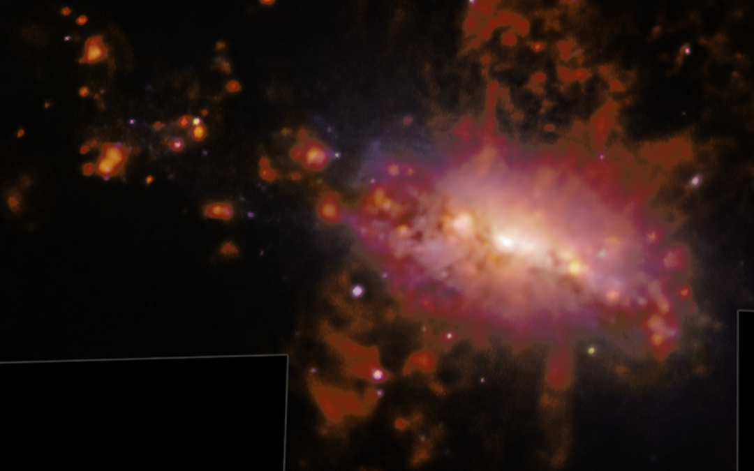 Cosmic fountain is polluting intergalactic space with 50 million suns’ worth of material