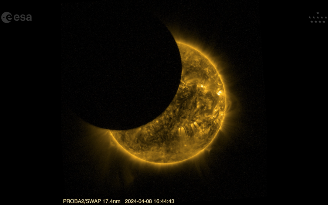 Proba-2 sees the Moon eclipse the Sun