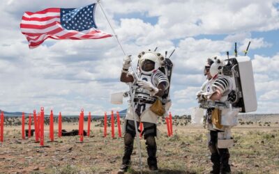 NASA astronauts practice ‘moonwalking’ in the Arizona desert (photos)