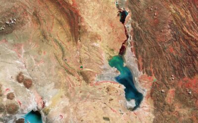 Earth from Space: Bolivian salt lakes