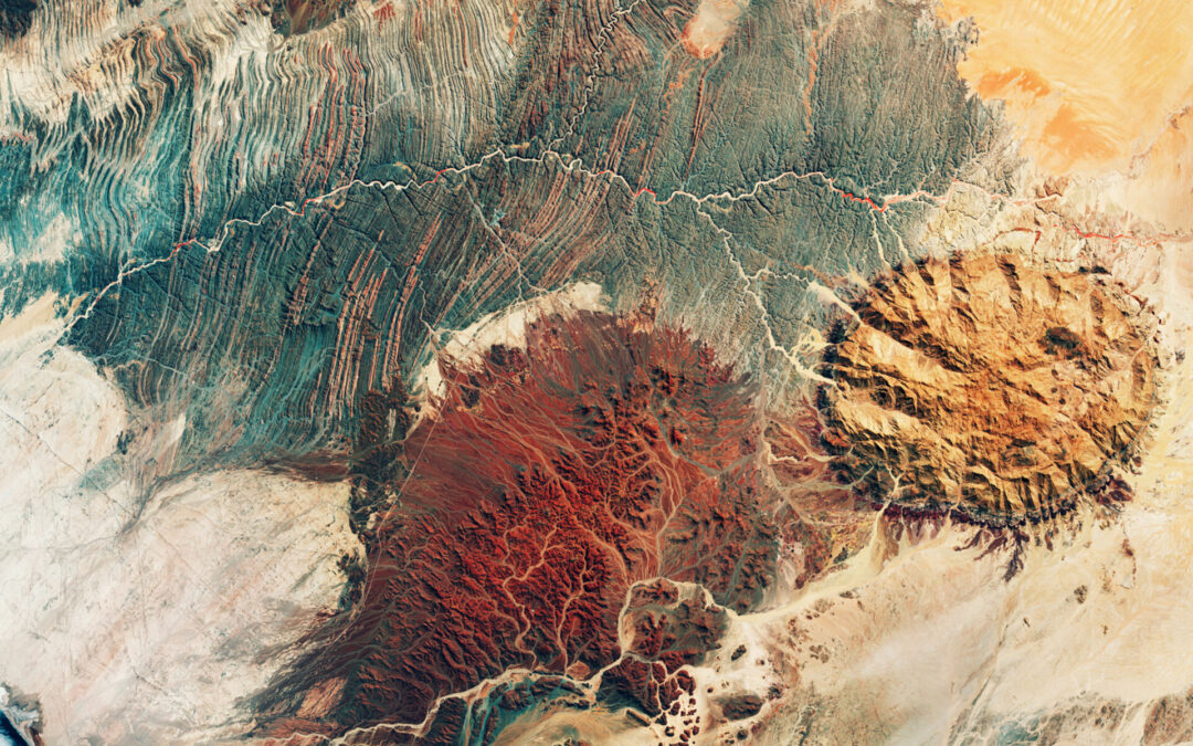 Earth from Space: Namibian landforms