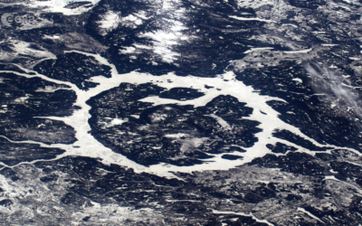 10 impact craters seen from space