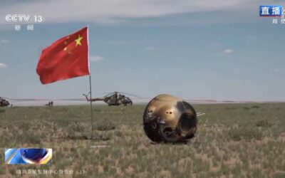 China’s Chang’e-6 Probe Drops Off Samples From Moon’s Far Side