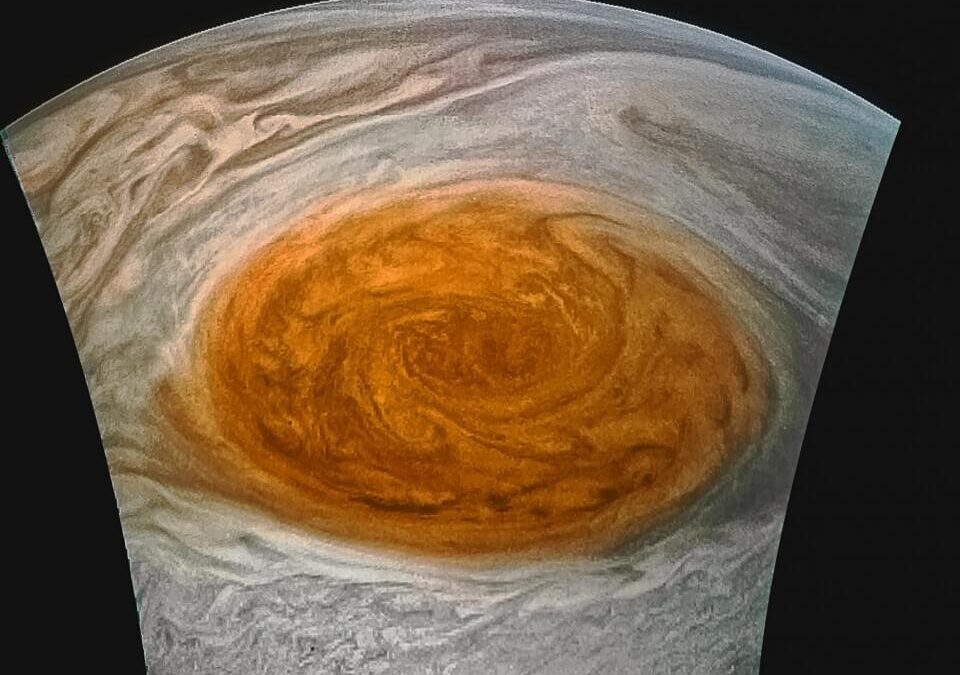 The Great Red Spot Probably Formed in the Early 1800s