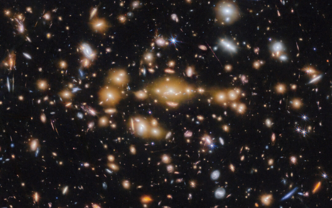 Webb captures star clusters in Cosmic Gems arc