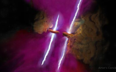 Matched Twin Stars are Firing Their Jets Into Space Together