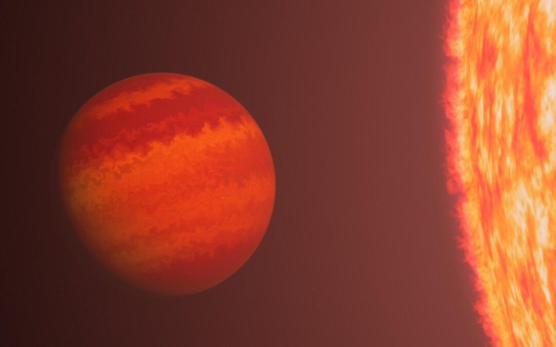 Instead of Losing its Atmosphere, an Exoplanet Puffed Up and Held Onto it