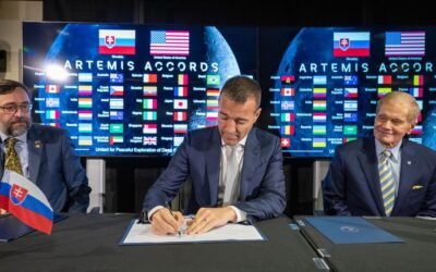 Peru and Slovakia sign the Artemis Accords for peaceful moon exploration