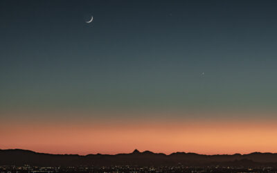 Meeting Mercury at Dusk in July